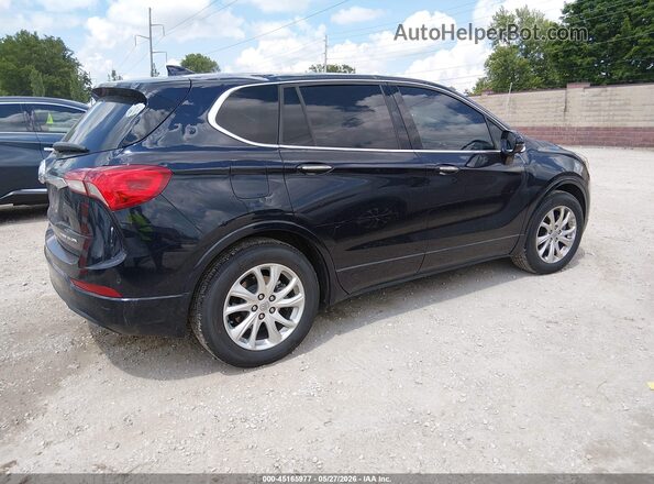 LRBFXBSAXLD210320 2020 BUICK ENVISION Black Trasero derecho
