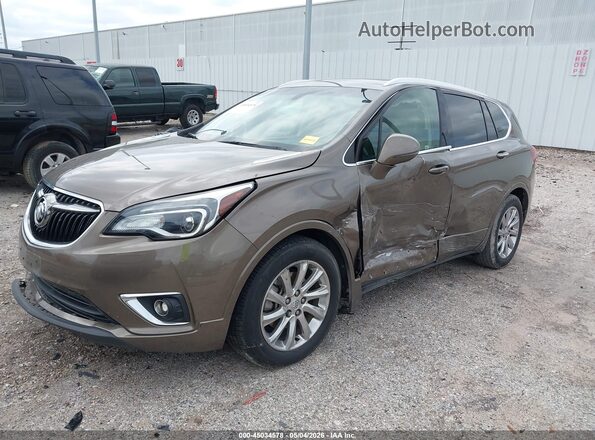 LRBFXCSA1KD018739 2019 BUICK ENVISION Beige Przód lewy