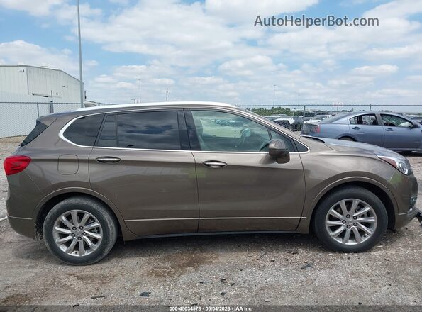 LRBFXCSA1KD018739 2019 BUICK ENVISION Beige Widok wnętrza z tyłu