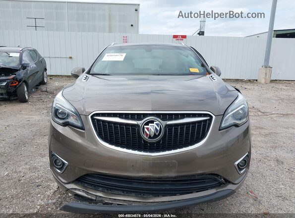 LRBFXCSA1KD018739 2019 BUICK ENVISION Beige Widok zestawu wskaźników