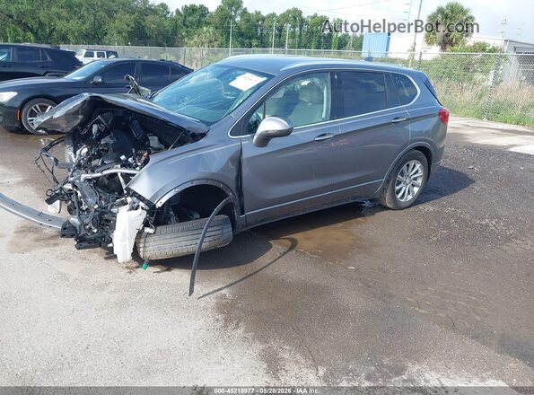 LRBFXCSA1KD118937 2019 BUICK ENVISION Gray Передня ліва чверть