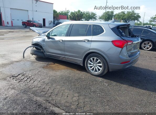LRBFXCSA1KD118937 2019 BUICK ENVISION Gray Задня ліва чверть