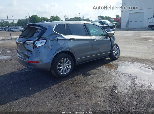 LRBFXCSA1KD118937 2019 BUICK ENVISION Gray Задня права чверть