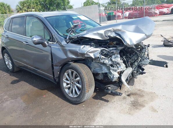 LRBFXCSA1KD118937 2019 BUICK ENVISION Gray 