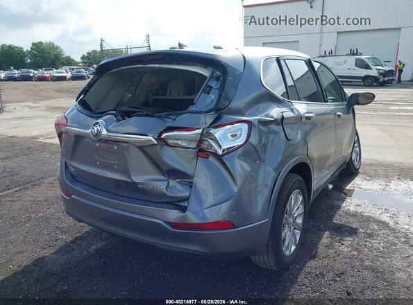 LRBFXCSA1KD118937 2019 BUICK ENVISION Gray 