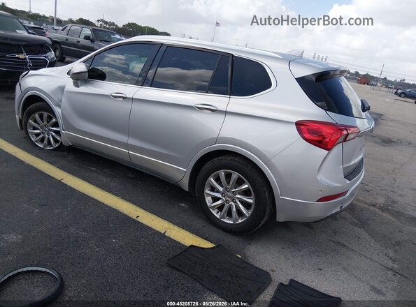 LRBFXCSA3KD025787 2019 BUICK ENVISION Silver Rear left