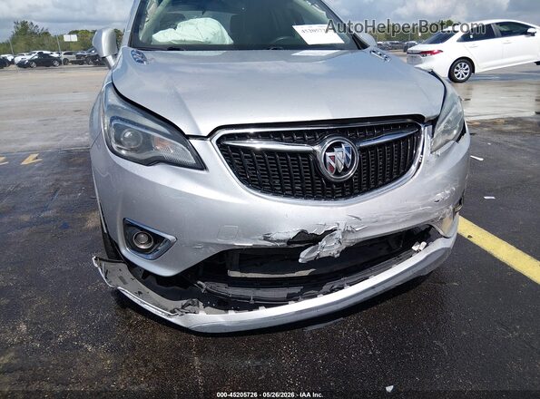 LRBFXCSA3KD025787 2019 BUICK ENVISION Silver Front view