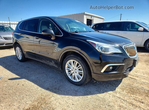 LRBFXCSA5JD004776 2018 BUICK ENVISION Black Przód prawy