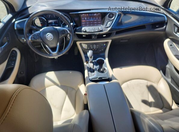 LRBFXCSA5JD004776 2018 BUICK ENVISION Black Widok deski rozdzielczej