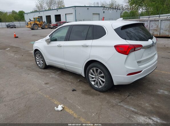 LRBFXCSA6KD012354 2019 BUICK ENVISION White Rear left