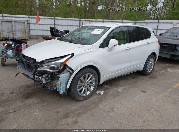 LRBFXCSA6KD012354 2019 BUICK ENVISION White Front left