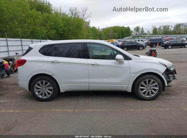 LRBFXCSA6KD012354 2019 BUICK ENVISION White Rear interior view