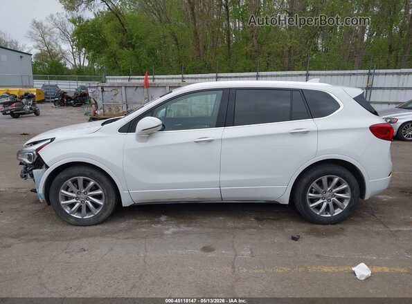LRBFXCSA6KD012354 2019 BUICK ENVISION White 360 interior view