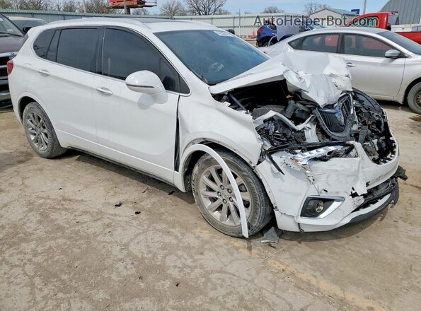 LRBFXCSA6KD040140 2019 BUICK ENVISION White Передня права чверть