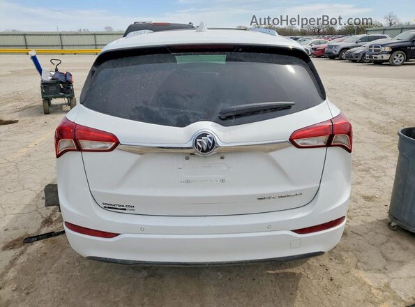 LRBFXCSA6KD040140 2019 BUICK ENVISION White Вид ззаду