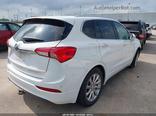 LRBFXCSA8LD017122 2020 BUICK ENVISION Белый Задняя правая четверть
