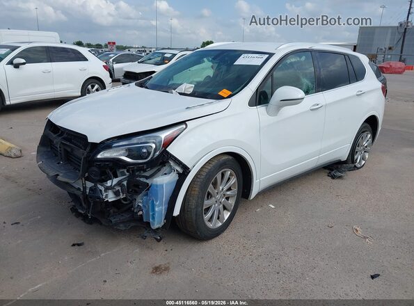 LRBFXCSA8LD017122 2020 BUICK ENVISION Белый Передняя левая четверть