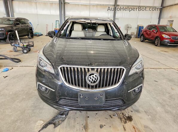 LRBFXDSA2HD115947 2017 BUICK ENVISION Black Front view