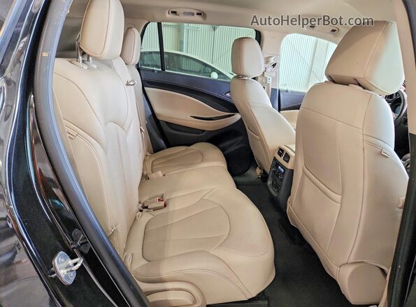 LRBFXDSA2HD115947 2017 BUICK ENVISION Black Rear interior view