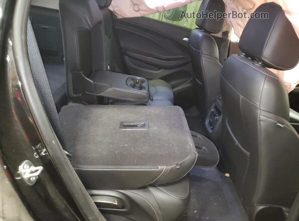 LRBFXDSA6HD160700 2017 BUICK ENVISION Black Rear interior view