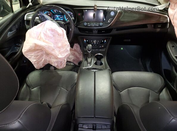 LRBFXDSA6HD160700 2017 BUICK ENVISION Black Dashboard view