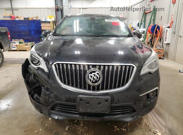 LRBFXDSA6HD160700 2017 BUICK ENVISION Black Front view