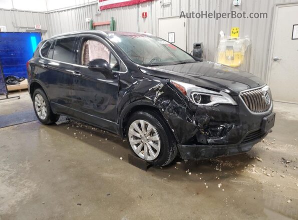 LRBFXDSA6HD160700 2017 BUICK ENVISION Black Front right