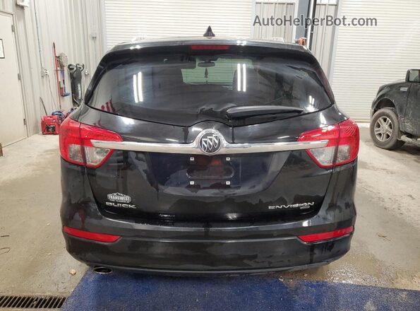 LRBFXDSA6HD160700 2017 BUICK ENVISION Black Rear view