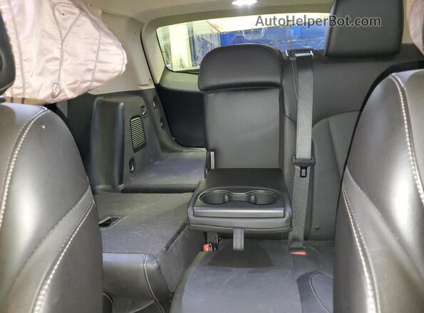 LRBFXDSA6HD160700 2017 BUICK ENVISION Black Rear seats view