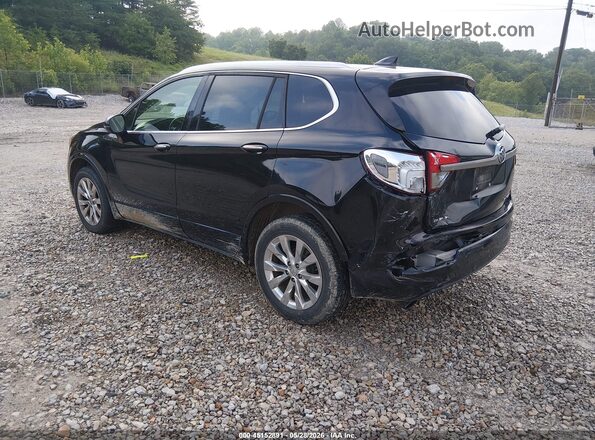 LRBFXDSAXHD069610 2017 BUICK ENVISION Black Tył lewy