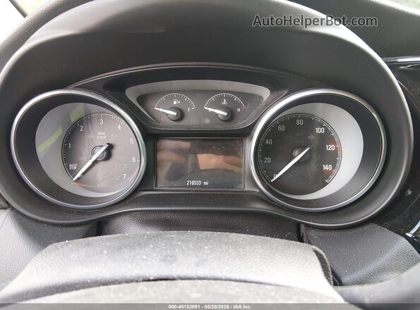 LRBFXDSAXHD069610 2017 BUICK ENVISION Black Widok tylnych siedzeń
