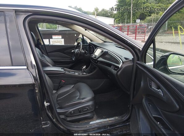 LRBFXDSAXHD069610 2017 BUICK ENVISION Black Widok wnętrza z przodu