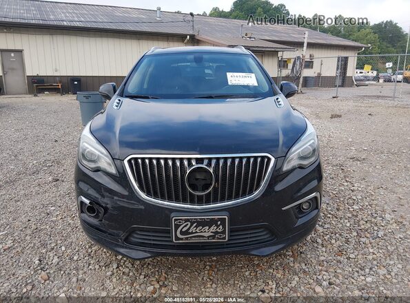 LRBFXDSAXHD069610 2017 BUICK ENVISION Black Widok wnętrza z tyłu