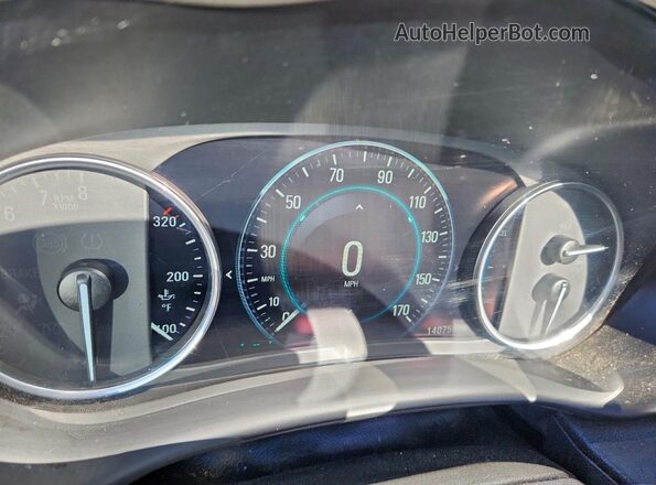 LRBFXESX1GD174948 2016 BUICK ENVISION Фиолетовый Вид щитка приборов