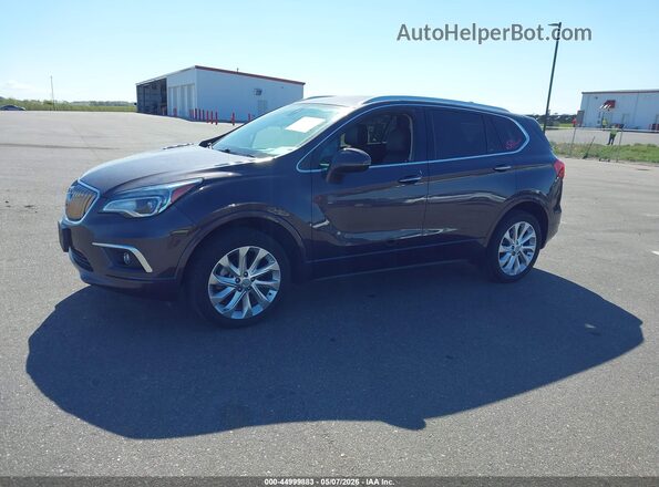 LRBFXESX8GD156091 2016 BUICK ENVISION Purple 360 interior view