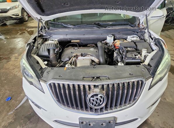 LRBFXESX9GD185924 2016 BUICK ENVISION White Вид підкапотного простору