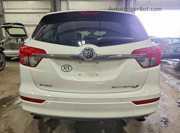 LRBFXESX9GD185924 2016 BUICK ENVISION White Вид ззаду