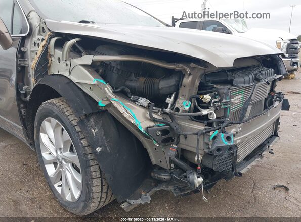 LRBFXFSX5HD101198 2017 BUICK ENVISION Brown წინა ხედი