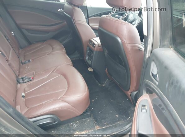 LRBFXFSX5HD101198 2017 BUICK ENVISION Brown VIN კოდის სტიკერის ხედი