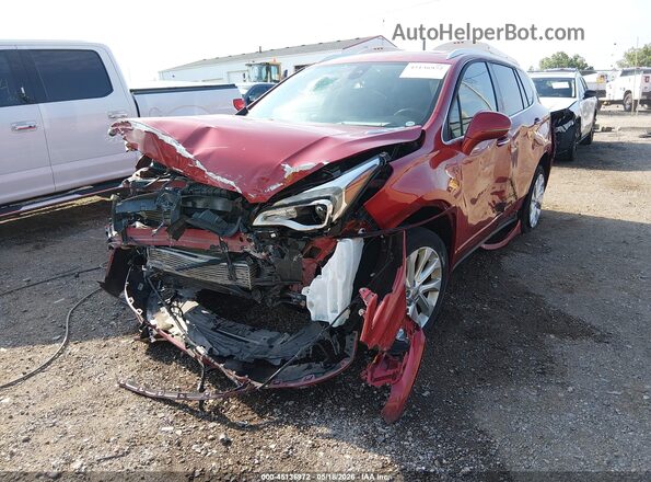 LRBFXFSX6GD177611 2016 BUICK ENVISION Red Front left
