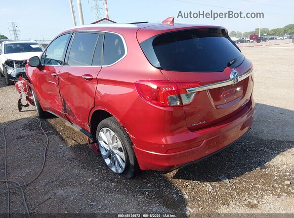 LRBFXFSX6GD177611 2016 BUICK ENVISION Red Rear left