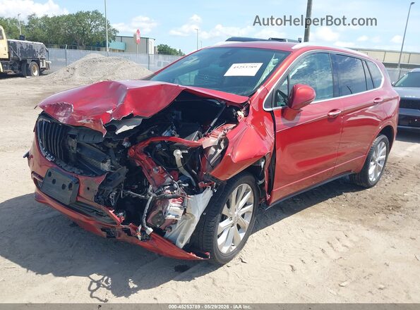 LRBFXFSX6GD187894 2016 BUICK ENVISION Red Przód lewy
