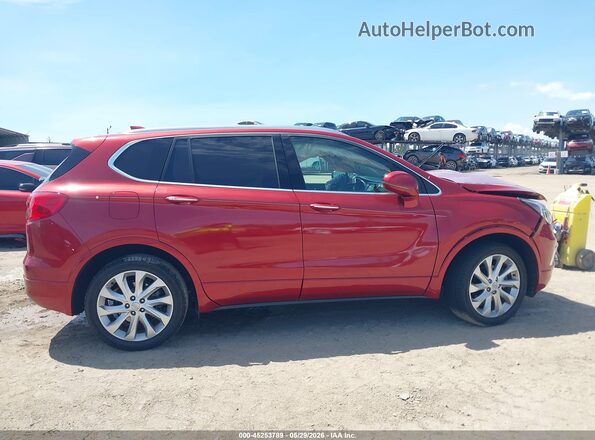 LRBFXFSX6GD187894 2016 BUICK ENVISION Red Widok wnętrza z tyłu