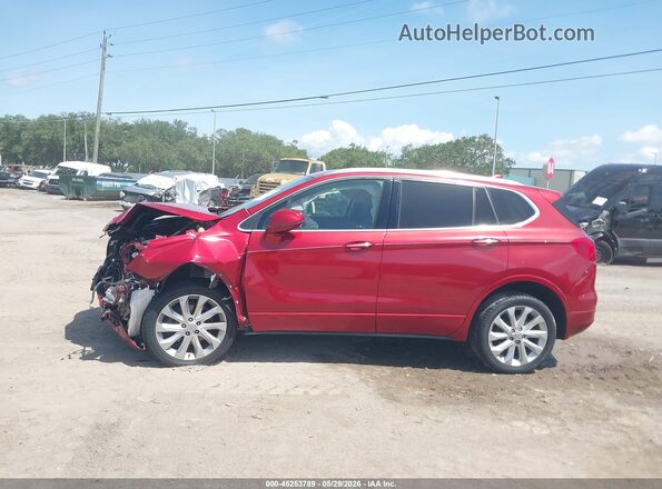 LRBFXFSX6GD187894 2016 BUICK ENVISION Red Widok wnętrza 360 stopni