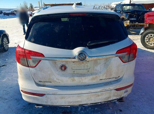LRBFXFSX8HD129450 2017 BUICK ENVISION White Rear view