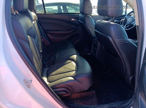 LRBFXFSX8HD129450 2017 BUICK ENVISION White Rear seats view