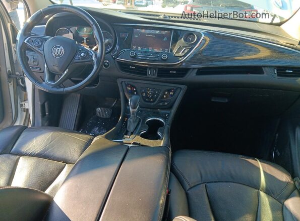 LRBFXFSX8HD129450 2017 BUICK ENVISION White Dashboard view