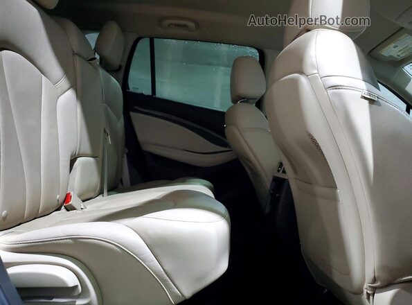 LRBFXFSX9GD168479 2016 BUICK ENVISION Brown Вид задньої частини салону