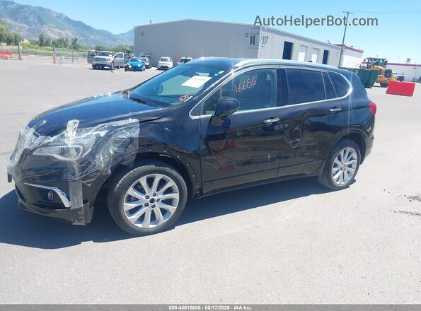 LRBFXFSX9GD245495 2016 BUICK ENVISION Черный Передняя левая четверть