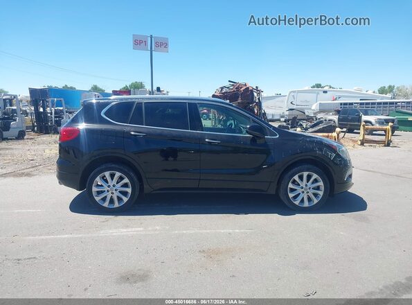 LRBFXFSX9GD245495 2016 BUICK ENVISION Черный Вид задней части салона